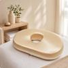 Face Pillow Oval Shape Memory Foam Prone Padded Edges Rest Cushion for Salon Clients