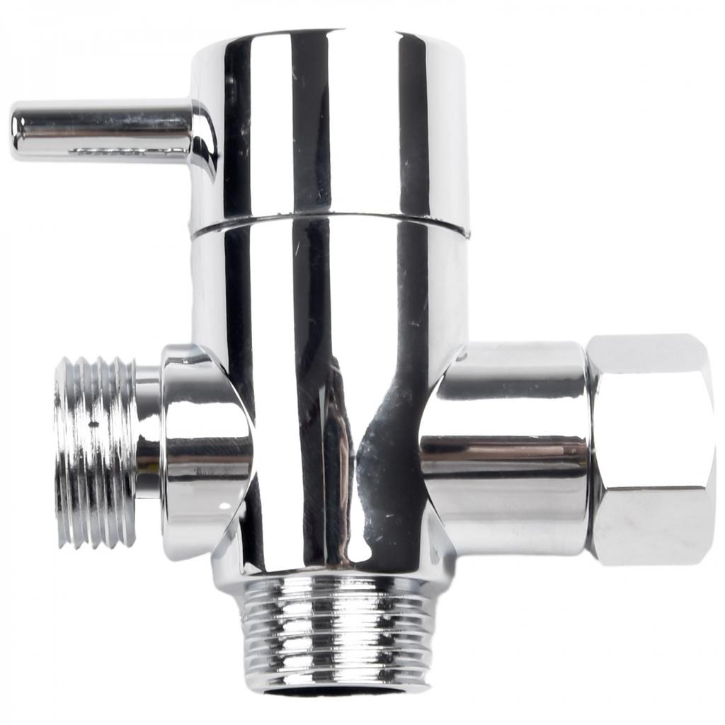 Diverter Valve Bath 1/2 Valve Connector Converter Shower Head
