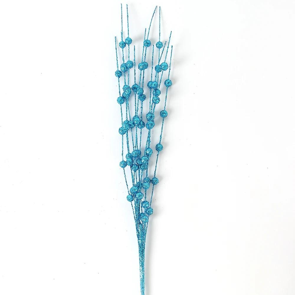 1/3 Stück Künstlicher Beerenstrauß 40CM Kunstpflanze Weihnachtsbaumdekoration für Zuhause Zimmer Vasendeko Neujahrsornamente Zubehör