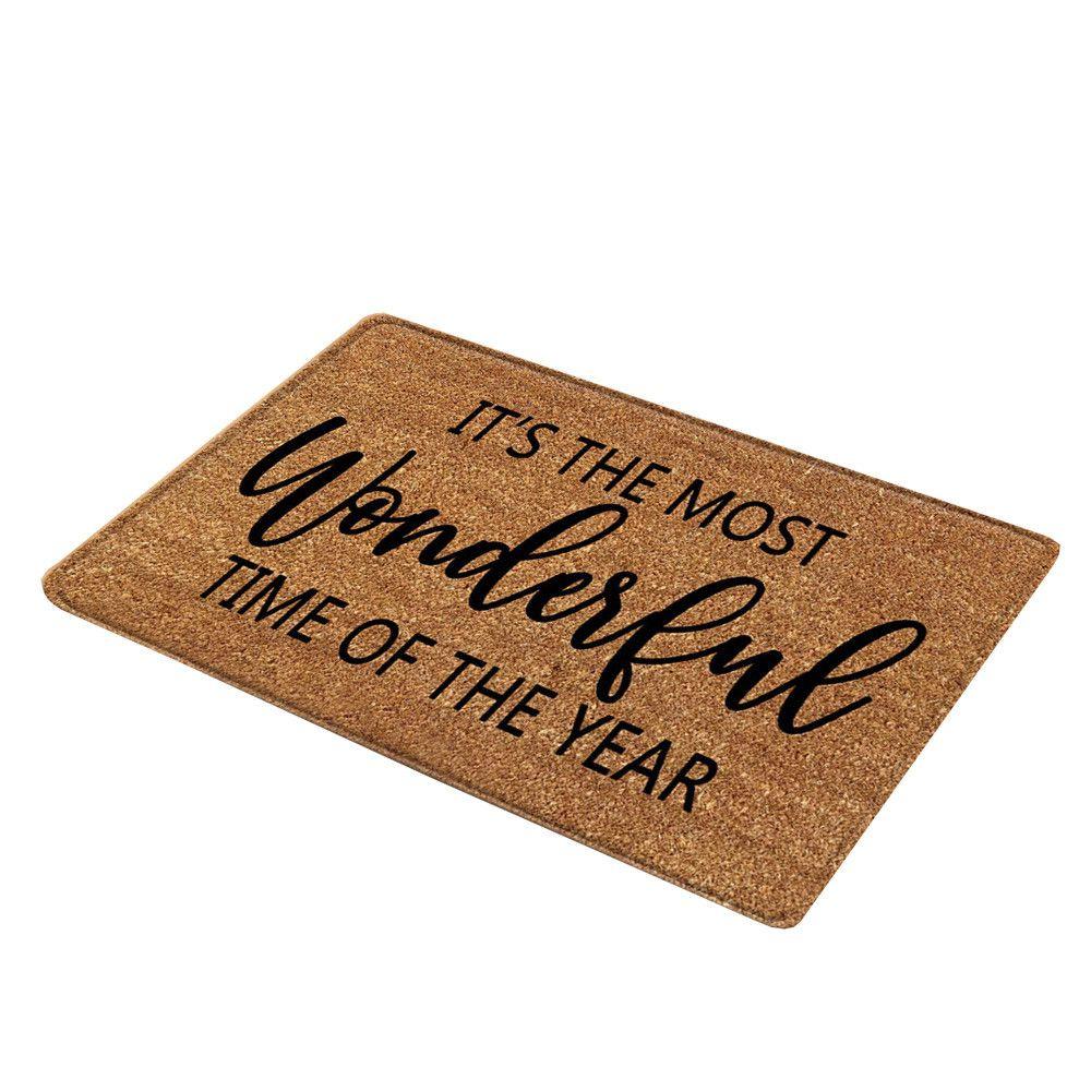 Indoor Outdoor Sofa Kitchen Bedroom Front Door Carpet Bedside Mat Door Mat Christmas Blanket