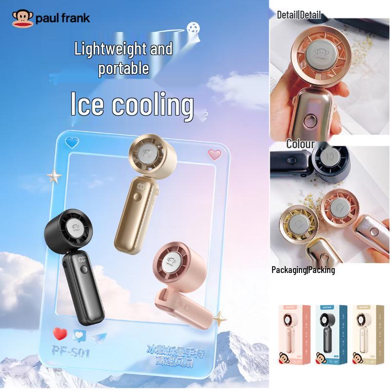 Paul Frank Handheld Mini Fan with Ice Compress