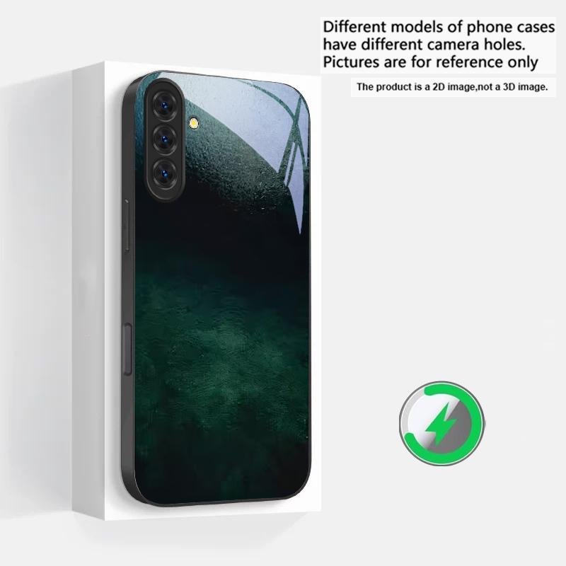 Bark texture texture Suitable For Samsung Galaxy S25 Ultra S20 FE S21 S22+ S23 Plus S24 S26 Edge magnetism Glass Phone Casee