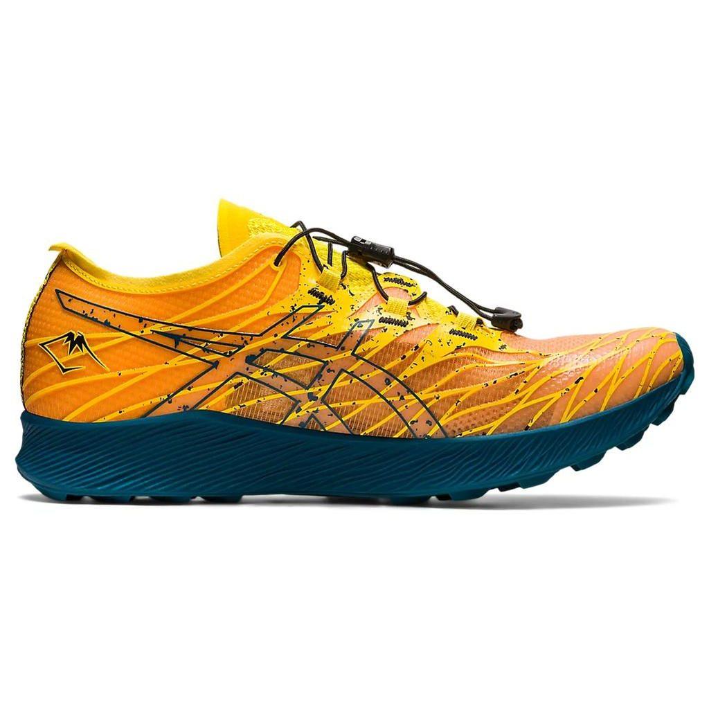 Asics Fuji Speed Złoty Żółty Atrament Teal Męskie Sneakersy 1011B330-750
