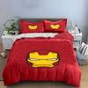 Yellow Iron Man Helmet. Bedding Sets Duvet Cover Sets Duvet Covers Pillowcases(1 * Duvet Cover 2 * Pillowcases, Without Duvet Insert)