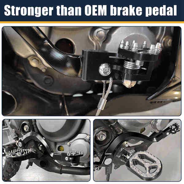 Rear Brake Pedal for 21-24 Honda CRF250L/LS/Rally