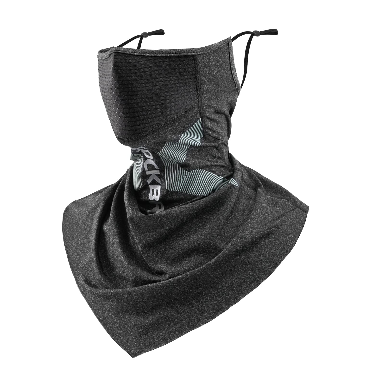 

ROCKBROS Face Cover, Cold Sensation, Neck Guard, Neck Cover, For Summer, UV Protection, Contact Free Size серый