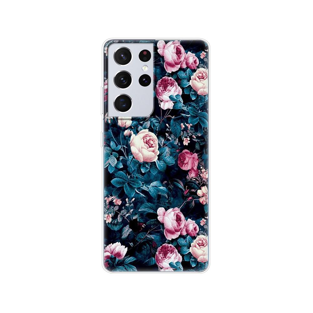 For Samsung Galaxy S21 | S21+ | S21 Ultra 5G Case For Samsung S21 Plus Phone Cover Galaxy S21 FE Silicon TPU Bumper Back Funda