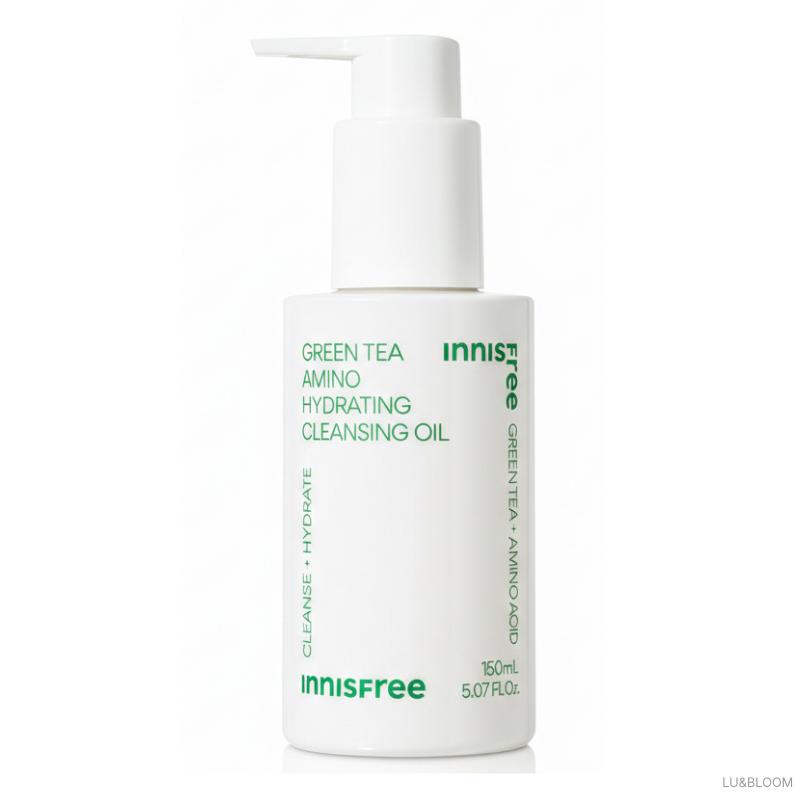 Innisfree Green Tea Hydrating Amino Cleansing Oil 150ml (+Free gift)