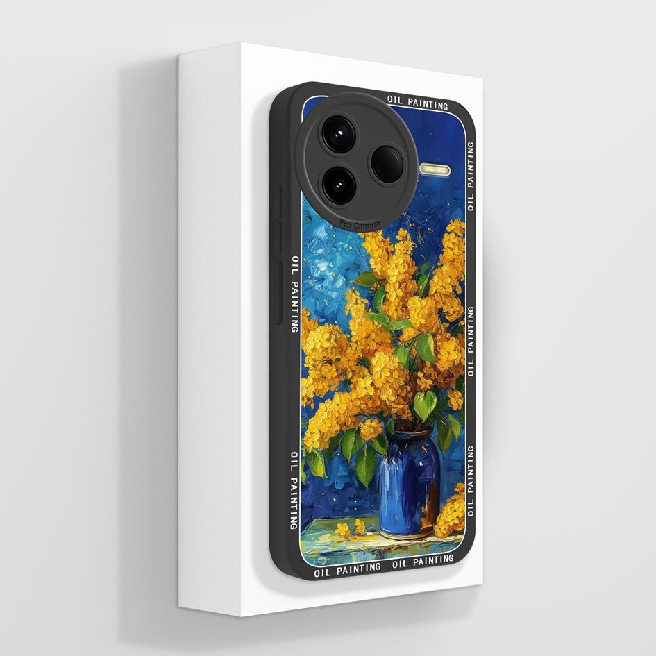 For Redmi K80 K30 K30i K30S K40 K40S K50 K60 K60E K70 K70E Pro Gaming Ultra Turbo 3 4 Case Pretty Flower Soft Silicone Shockproof Shell For Redmi Capa