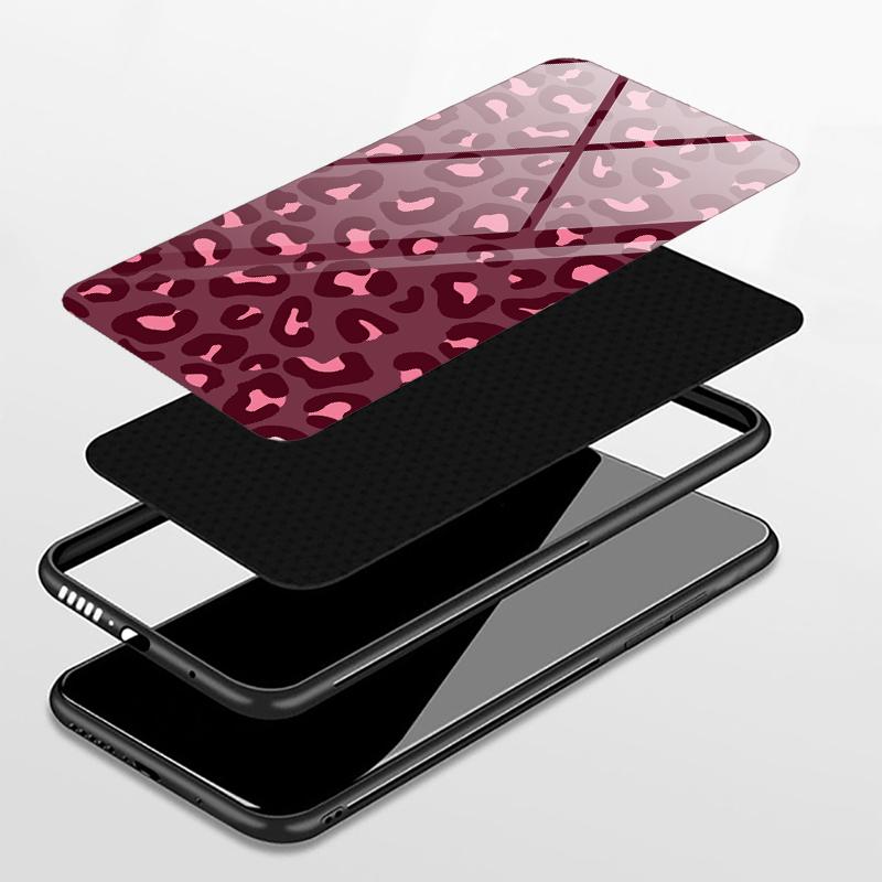 Case for Xiaomi Mi 10T 12X 13 12T 11T 11 Lite 10 Pro 12 Note 10 14 Glass Phone Cover Leopard Print