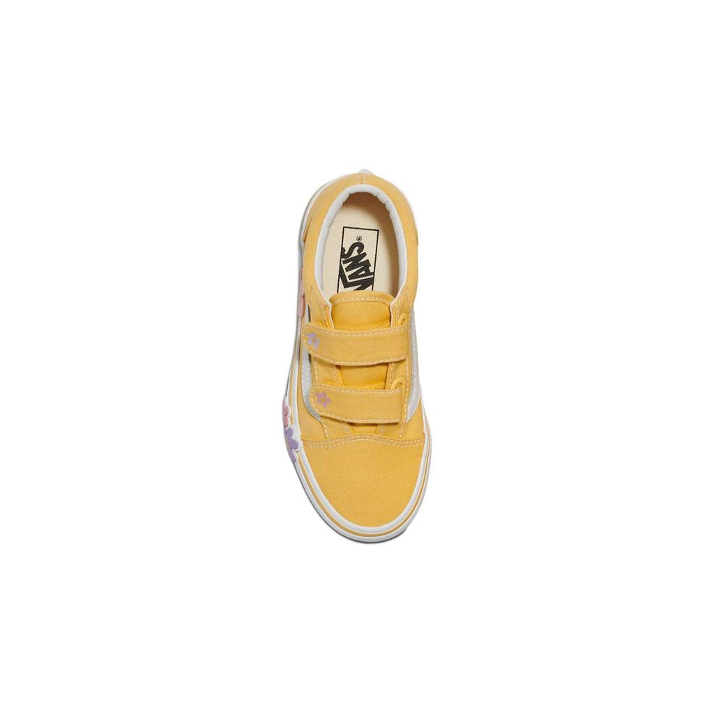 Vans Tartós Csúszásmentes Alacsony Szárú Gyerek Gördeszkás Cipő Gyerek Sneaker Sárga VN000CPXYLW