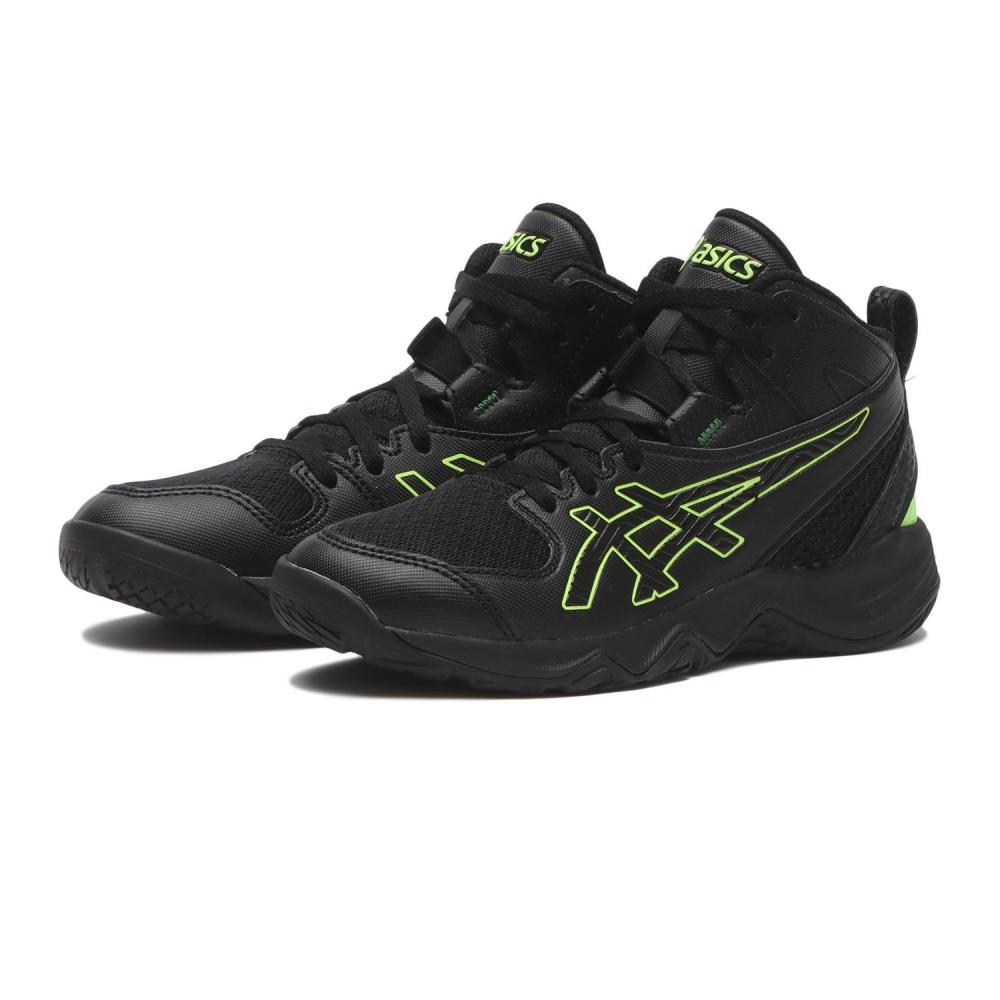 Asics Dunk Shot Mb 10 Black Green G 1064a019.001 Black Green G