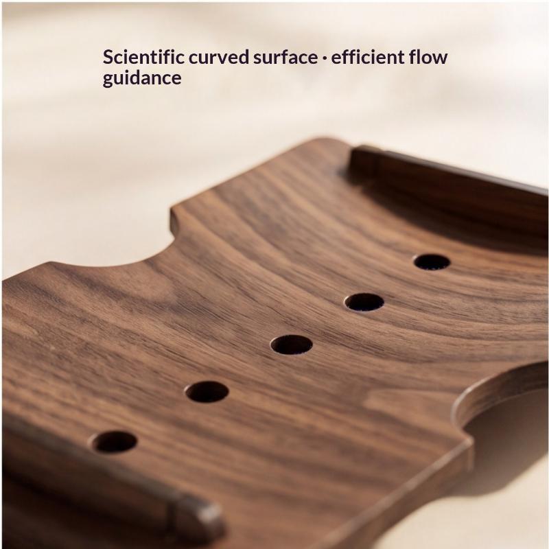 Natural Wood Soap Holder Creative Self-draining Soap Box Anti-mold Fashion Portable Soap Dish for Shower Kitchen Travel