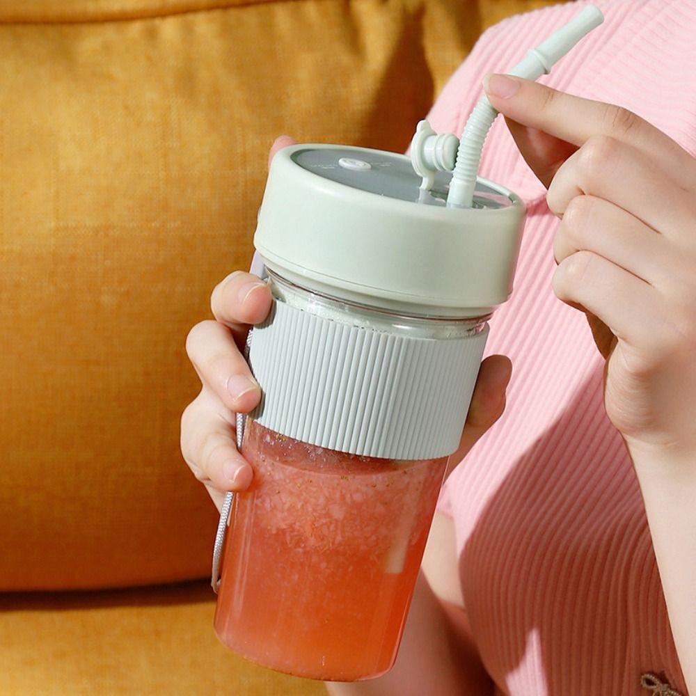 Wireless Juice Mixer Cup 350 ML Juice Extractor Cup Kitchen Gadgets Electric Fruit Juicer Cup  Home