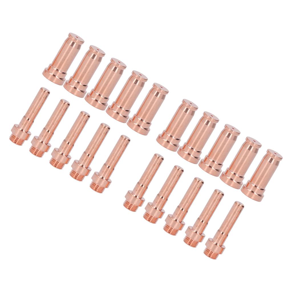 10 ST C1848 Munstycken och 10 ST C1368 Elektroder Mässingsmunstycke Elektrodset för CP91 Plasmaskärbrännare
