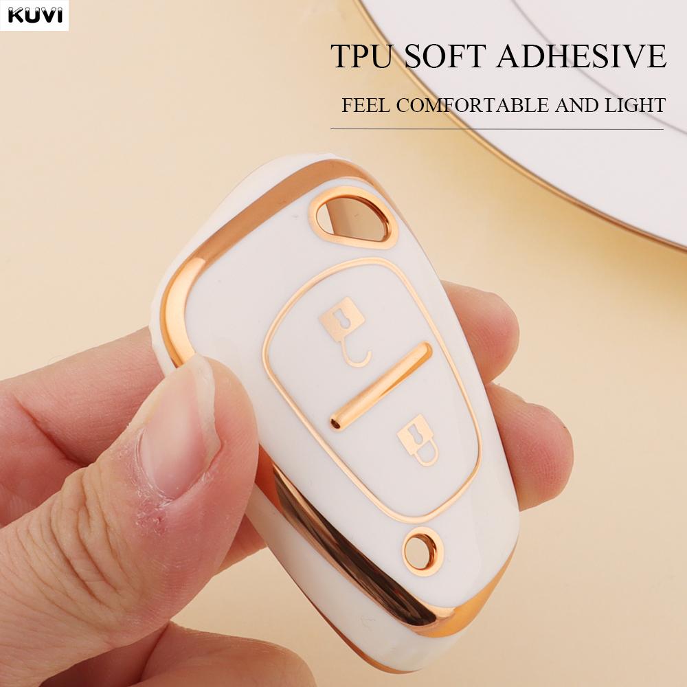 2 Buttons Tpu Style Car Key Case Cover Shell Protector For Vauxhall Opel Vivaro For Renault Movano Trafic Kangoo Accessories