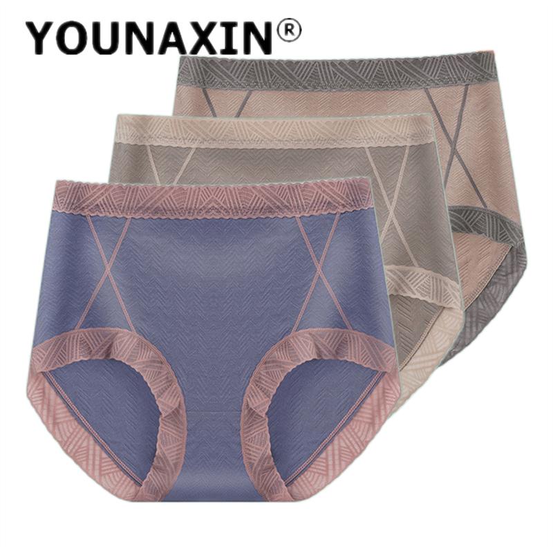 

3 предмета трусики больших размеров женские трусы нижнее белье хлопковые трусы нижнее белье для девочек дышащие нижние шорты XL 2XL 3XL 4XL 5XL 6XL 6XL серый/джинсовый синий