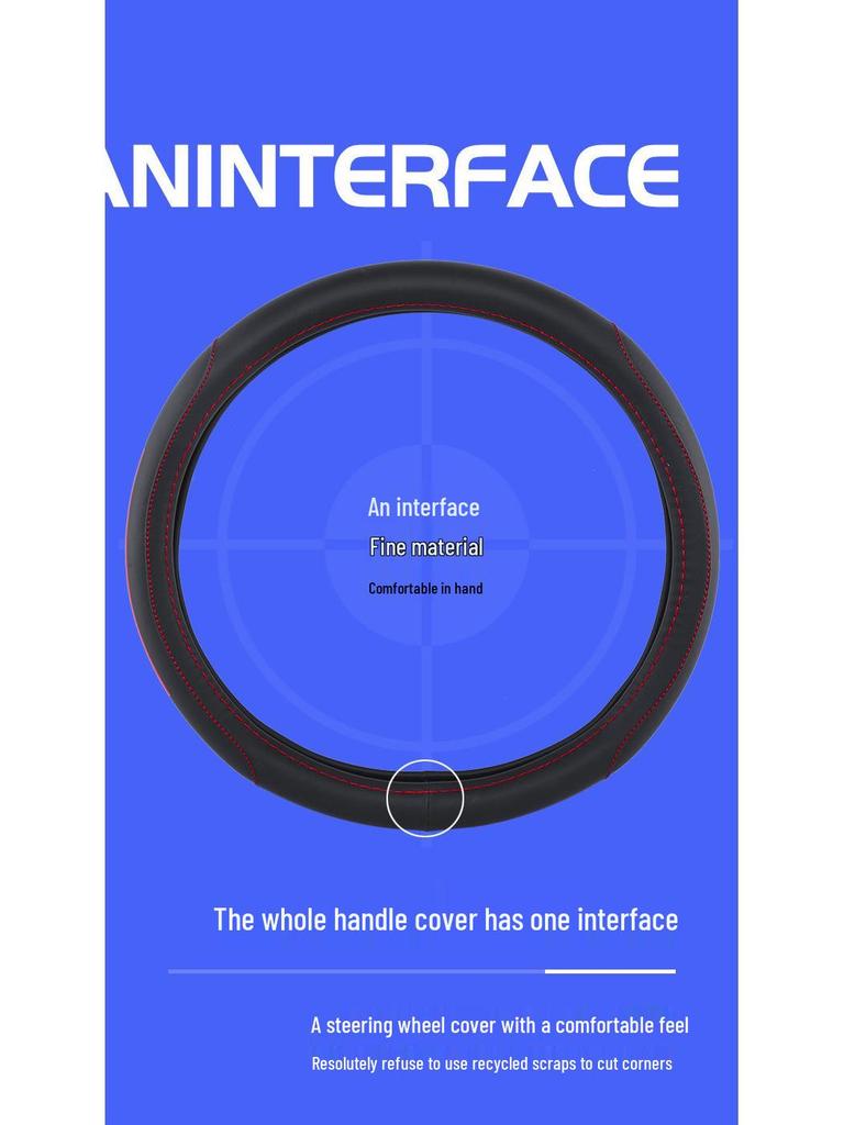 Honda Civic Accord Fit Steering Wheel Cover: Fits Crider, Jade, Odyssey, XRV, Vezel, CRV, Avancier