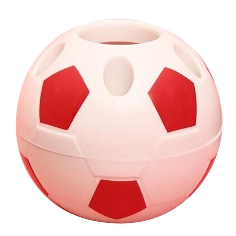 Creative Company Annual Meeting Gift: Custom Logo Spherical Plastic Pen Holder for Business Events & Store Anniversaries