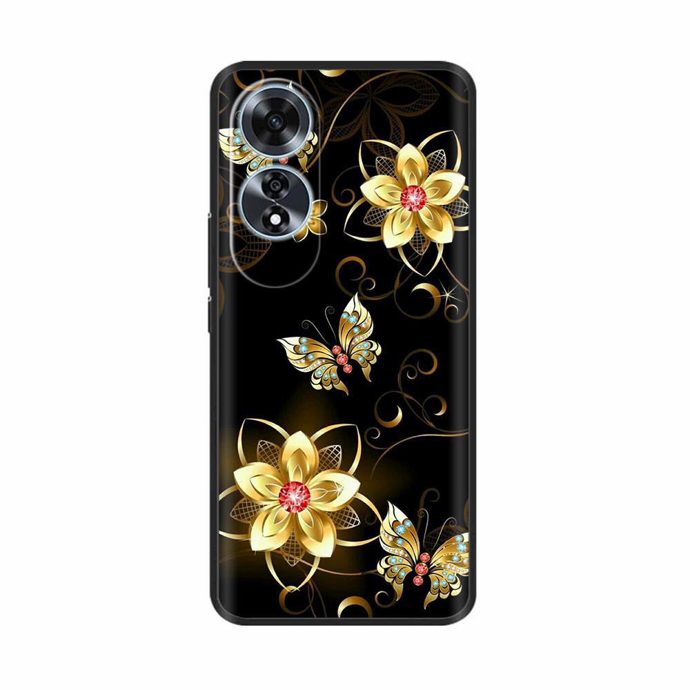 For OPPO A60 4G Case Cover Soft Silicone Bumper Funda For OPPO A60 OPPOA60 4G CPH2631 Phone Cases Shockproof Shell Capa Casing