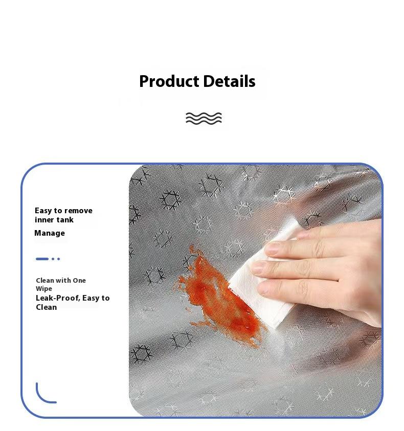 New Large Size Lunch Bags Double Layers Tote Cooler Storage Bags Large Capacity Travel Picnic Lunch Box with Shoulder Strap