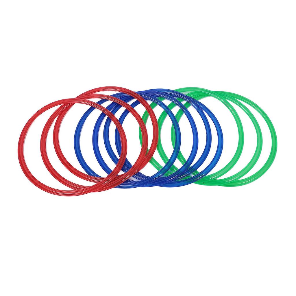 10pcs Hoop Rings 10pcs Connectors 11in Sensory Training Hoop Ring Connector Game Kids Exercise Hoop
