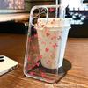 Full screen bow for iPhone phone case 13/12/11 Apple 15/14promax transparent 16Pro soft