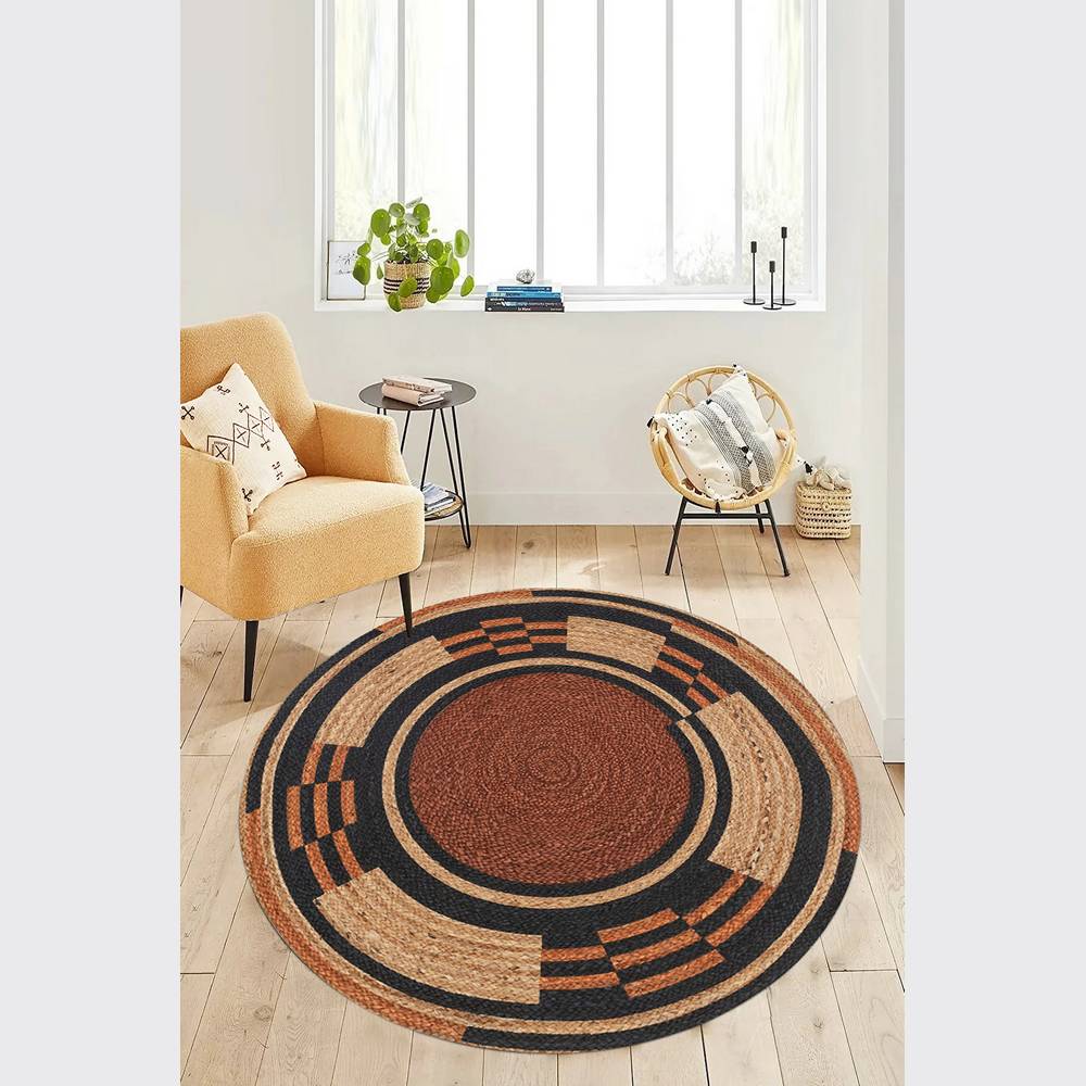 

Mosimoso Home H647 Ковер с точечной подошвой и цифровой печатью 100x100 cm