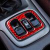Red Carbon Fiber Power Windows Control Panel Cover Trim For Celica 00-05
