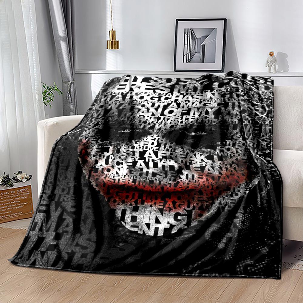 The Joker's Chaos Blanket Suitable for sofas,travel, living rooms also a good gift for friends and family Suitable for all seasons.