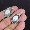 Cercei Howlite cu pietre prețioase naturale, cercei din argint 925, design vintage, bijuterii Howlite, cadouri de nuntă, cercei lucrați manual