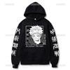 Japan Anime Jujutsu Kaisen Herre Dame Hettegensere Satoru Gojo Løs Genser Unisex Høst Varm Casual Streetwear