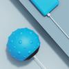 Elektrischer Yoga Faszienball Wiederaufladbarer Vibrations-Massageball Tiefe Muskelentspannung Fitness-Übung Regeneration Körpermassagegerät