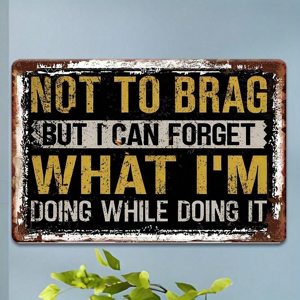 Vintage Humor Metal Sign Funny Tin Wall Decor For Bar Cafe Home