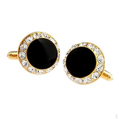 Unique Mens Brass Business Cufflinks Wedding Party