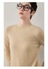 Twelve-Needle Women's Soft Cashmere Round-Neck Sweater: Warm Versatile Winter Knitwear