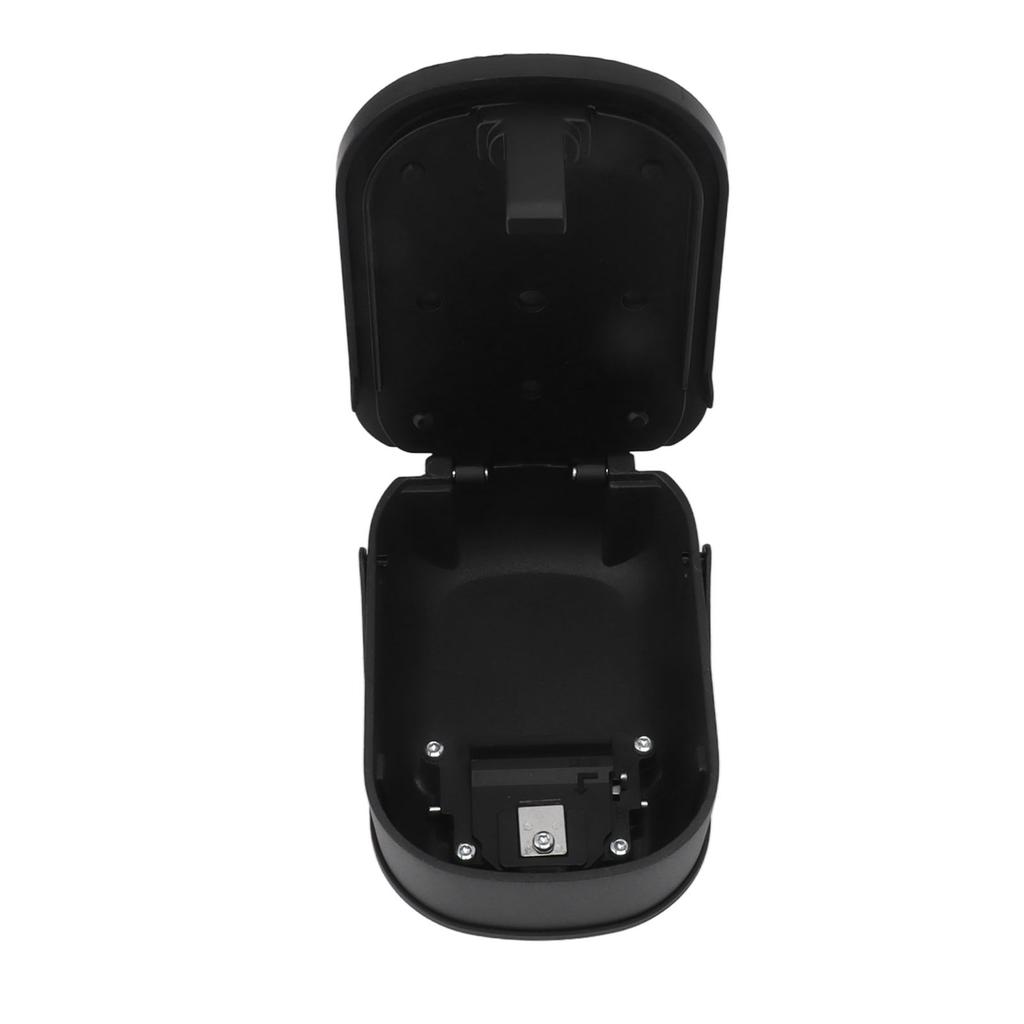 Key Lock Box Safe Security Wall Mounted Waterproof Password Combination Lock Storage Box for House Key Matte Black