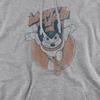 Mighty Mouse Mens Flying with Purpose Hoodie