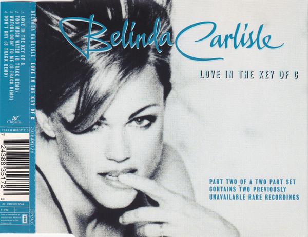 

CD CARLISLE BELINDA - Love in the Key of C CDCHS5044 Chrysalis 1996 UK Rock Used