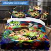 Alien heroes 3pcs K-pop music group Bedding set,Ideal for Bedroom, Dormitory,Including Duvet Cover And 2pcs Pillowcases,Fan gifts