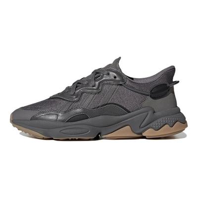 Ozweego Cinza Goma Tênis Unissex Cinza-Cinco Cinza-Quatro Preto Core GX1832