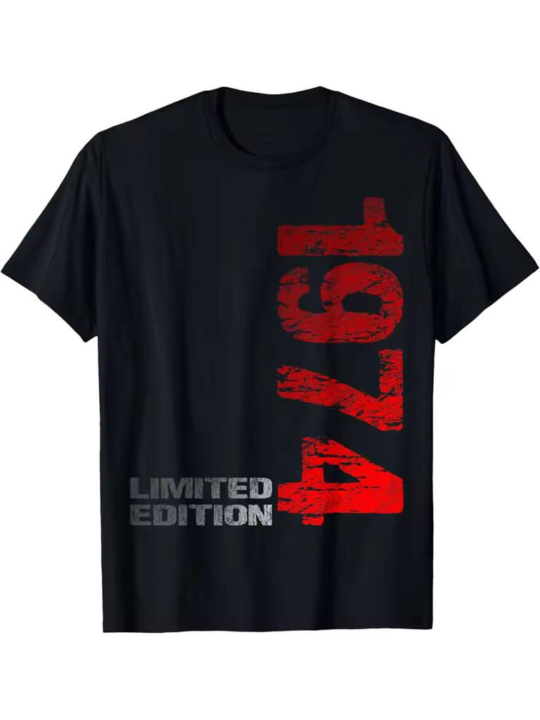 Limited Edition Th Birthday Born TShirt Print Original Design Gifts T Shirts Unisexs Clothing Camisas Streetwear