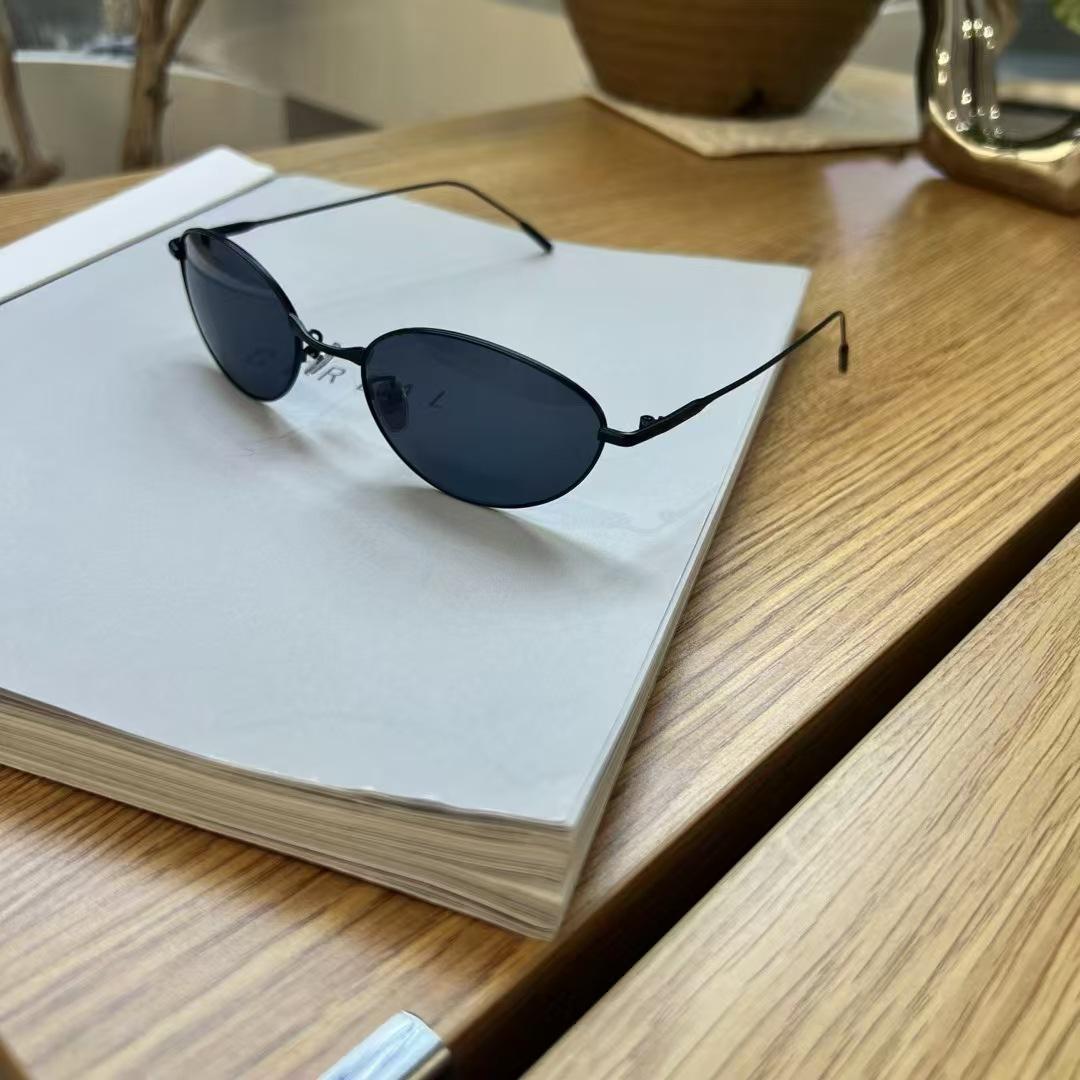 Модные стильные овальные солнцезащитные очки с антибликовым покрытием для мужчин и женщин, стильные очки в стиле Y2K для путешествий