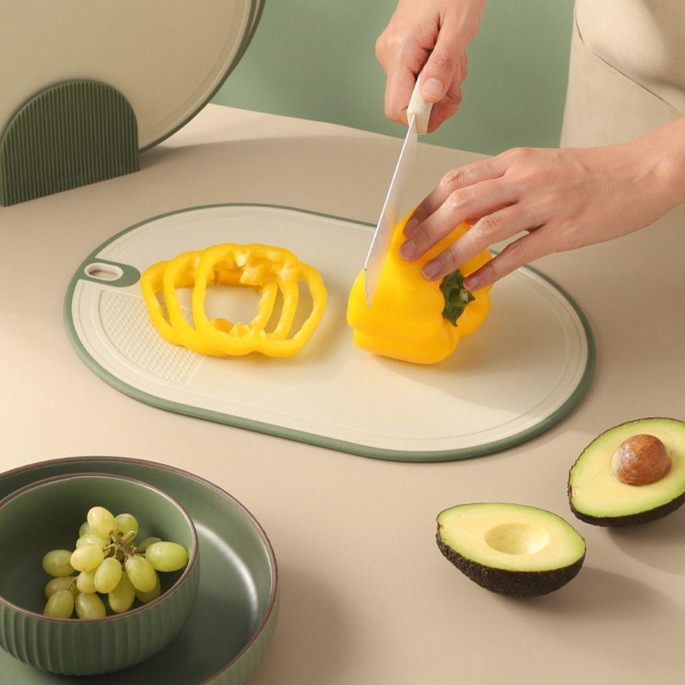 Multi-functional Kitchen Cutting Board Portable Fruit Panel Kitchen Gadget Chopping Block  Meat