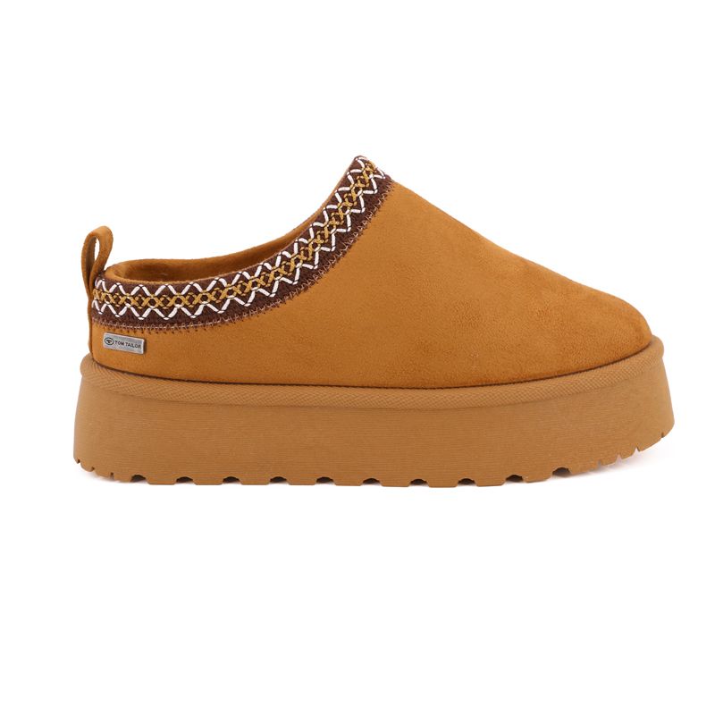Mule doublure moutonnée semelle épaisse Femme TOM TAILOR