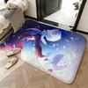 Soft Absorbent Non-Slip Rug Anime Yuri!!! On ICE Floor Mat Home Decor Doormat Bedroom Floor Mat Shower Carpet