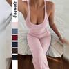 Autumn/Winter 2025 European and American Style Women's Yoga Camisole & Wide-Leg Pants Set