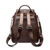 Vintage PU Rucksack Damen Pendler Große Kapazität Reise Rucksack Multifunktionale Umhängetasche