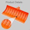 Shovels Head Heavy Duty Lightweight Practical Multipurpose Orange Replacement for Road Yard Garden