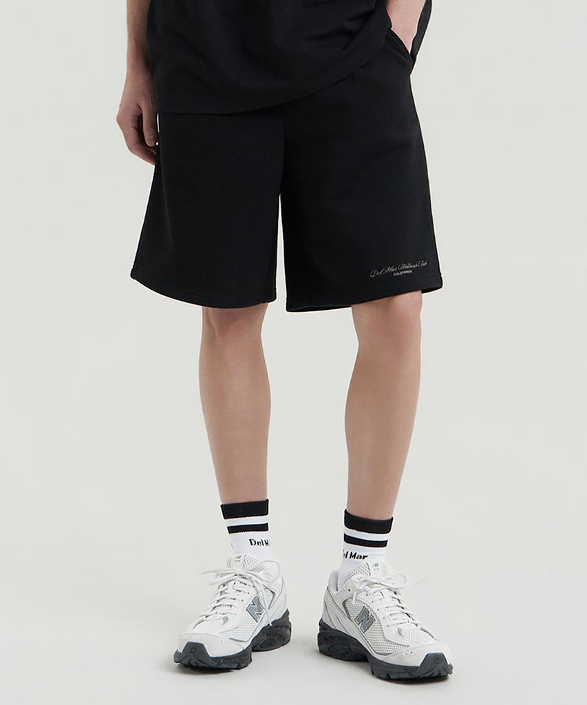 Delma Wellness Club Sweat Easy Shorts - Black